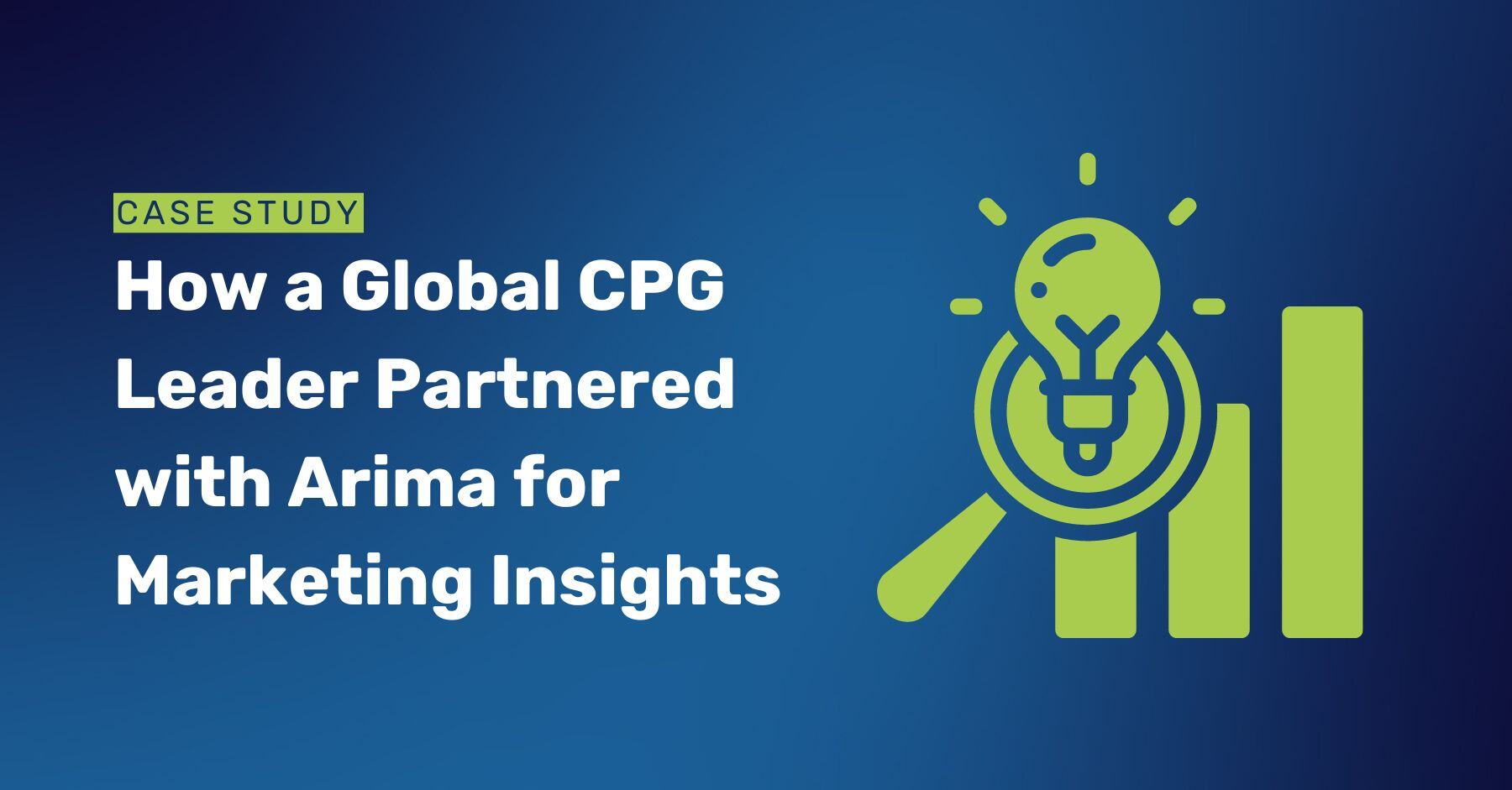 A leading Global CPG marketer partnered with Arima to better understand the impact their marketing activity had on in-store sales. 